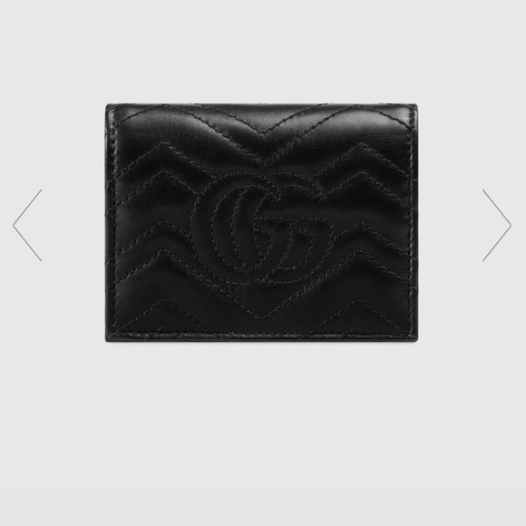GG MARMONT CARD CASE WALLET GUCCI - Picture 3 of 8